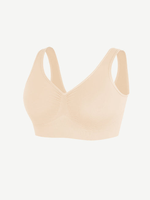 Well-in Vogue Seamless Shaping Bust Support Wider Back Bra